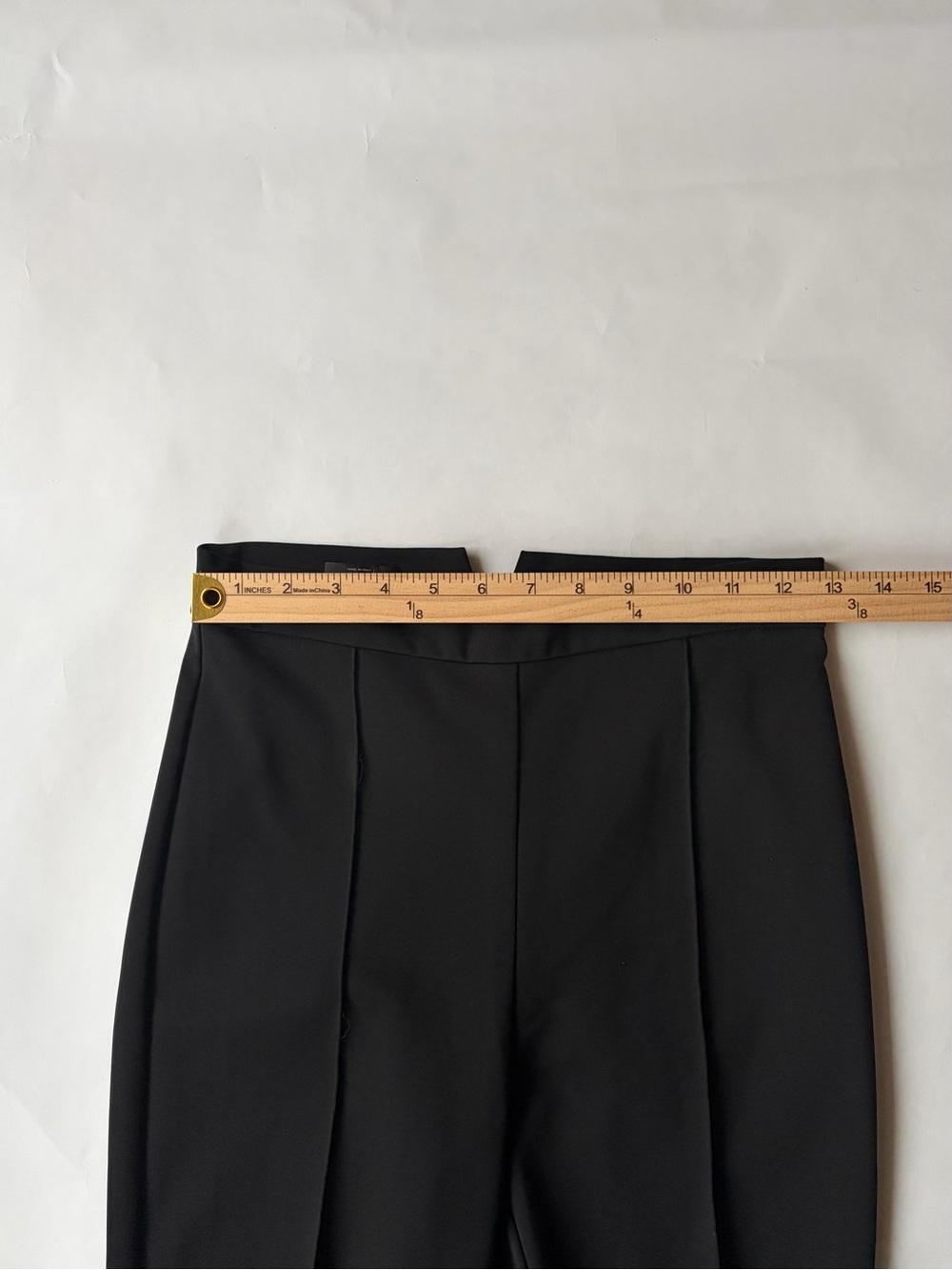 Pinko Mandarino Pantalone Black Scuba Pants-size 4 - Picture 6 of 14